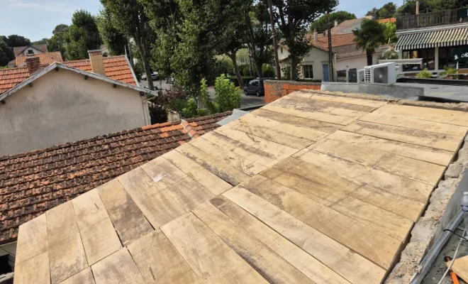 Changement complet de couverture à jarnac, Saint-Jean-d'Angély, Olivier Couverture